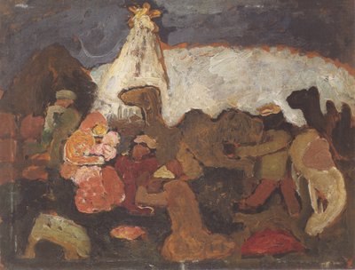 Adoration of the Magi by Paula Modersohn Becker